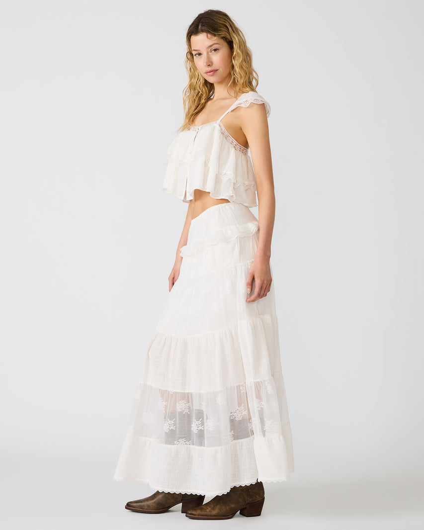 TARRYN SKIRT SNOW WHITE - view 3