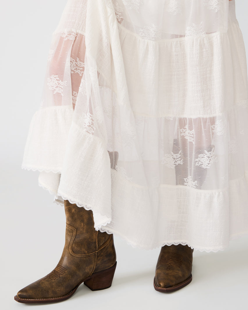 TARRYN SKIRT SNOW WHITE - view 4