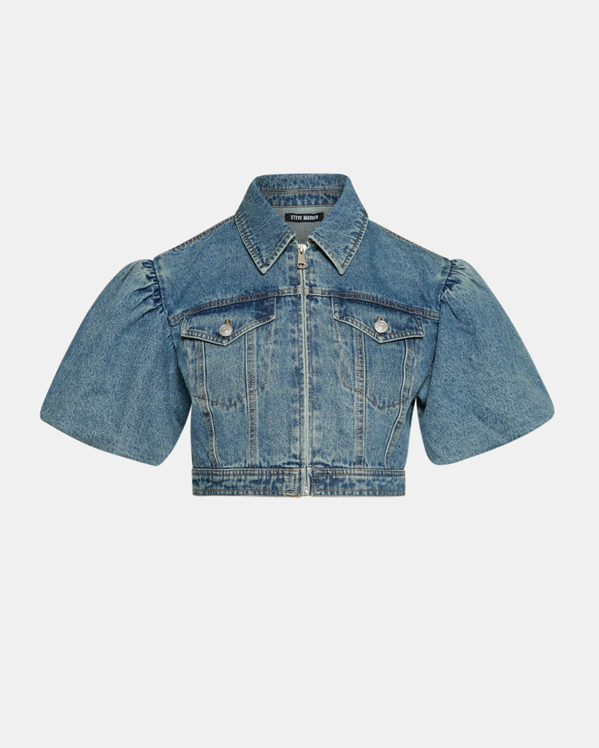 MARCY JACKET BLUE HEATHER - view 6