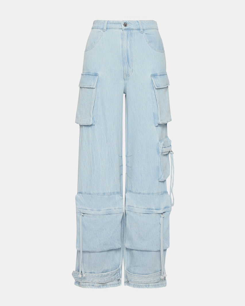 DUO PANT FADED BLUE DENIM - view 7