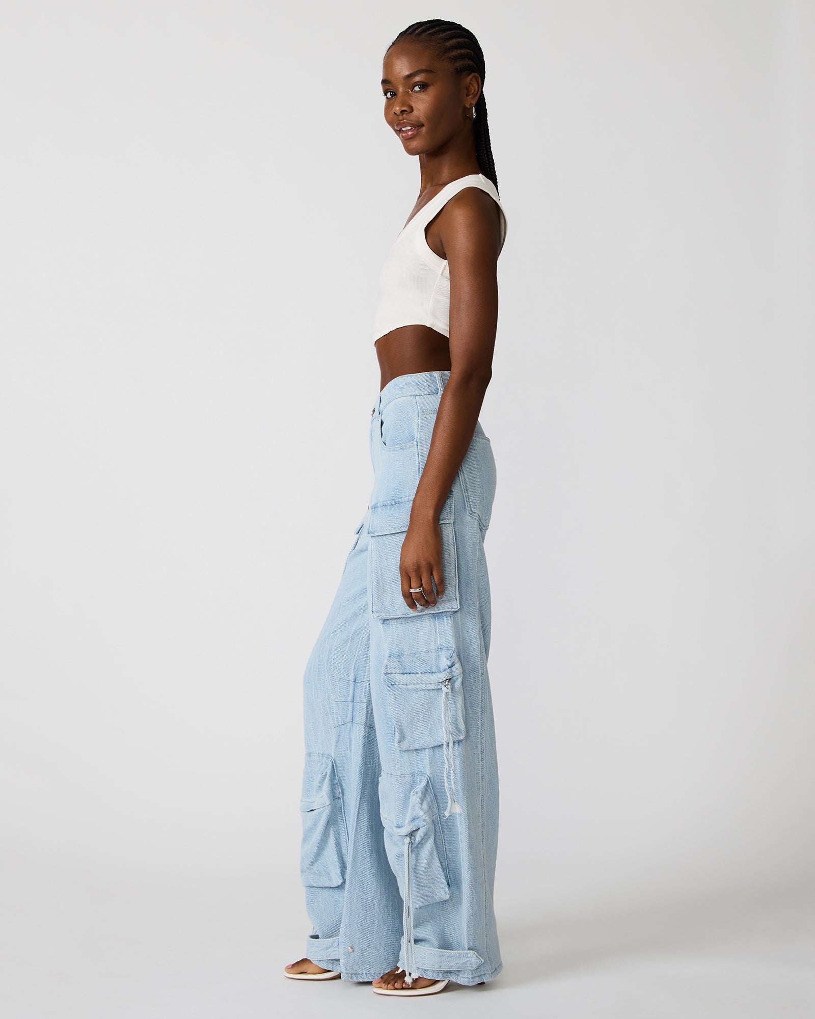 DUO PANT FADED BLUE DENIM - view 4
