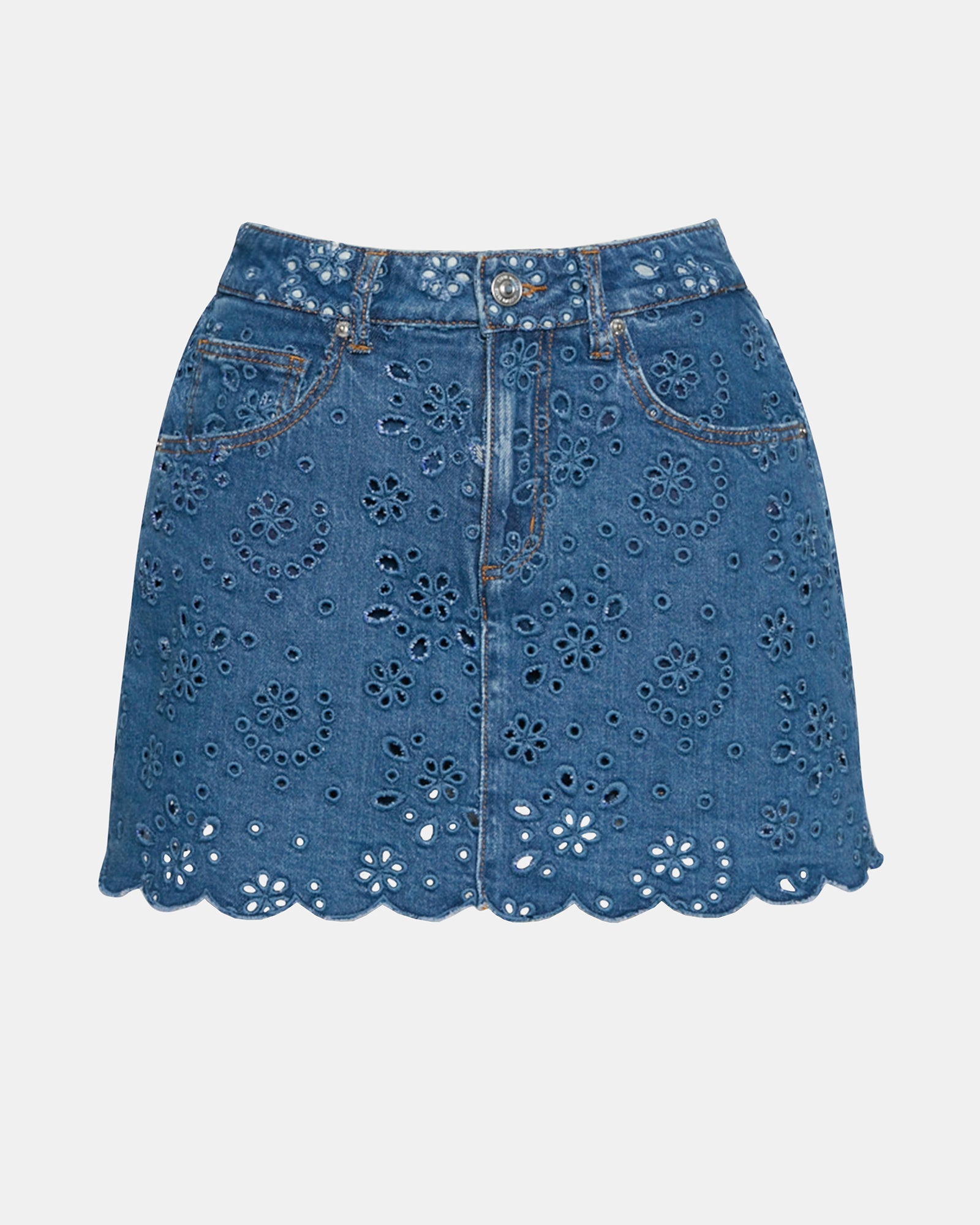 DELILAH SKORT BLUE DEPTHS - view 8