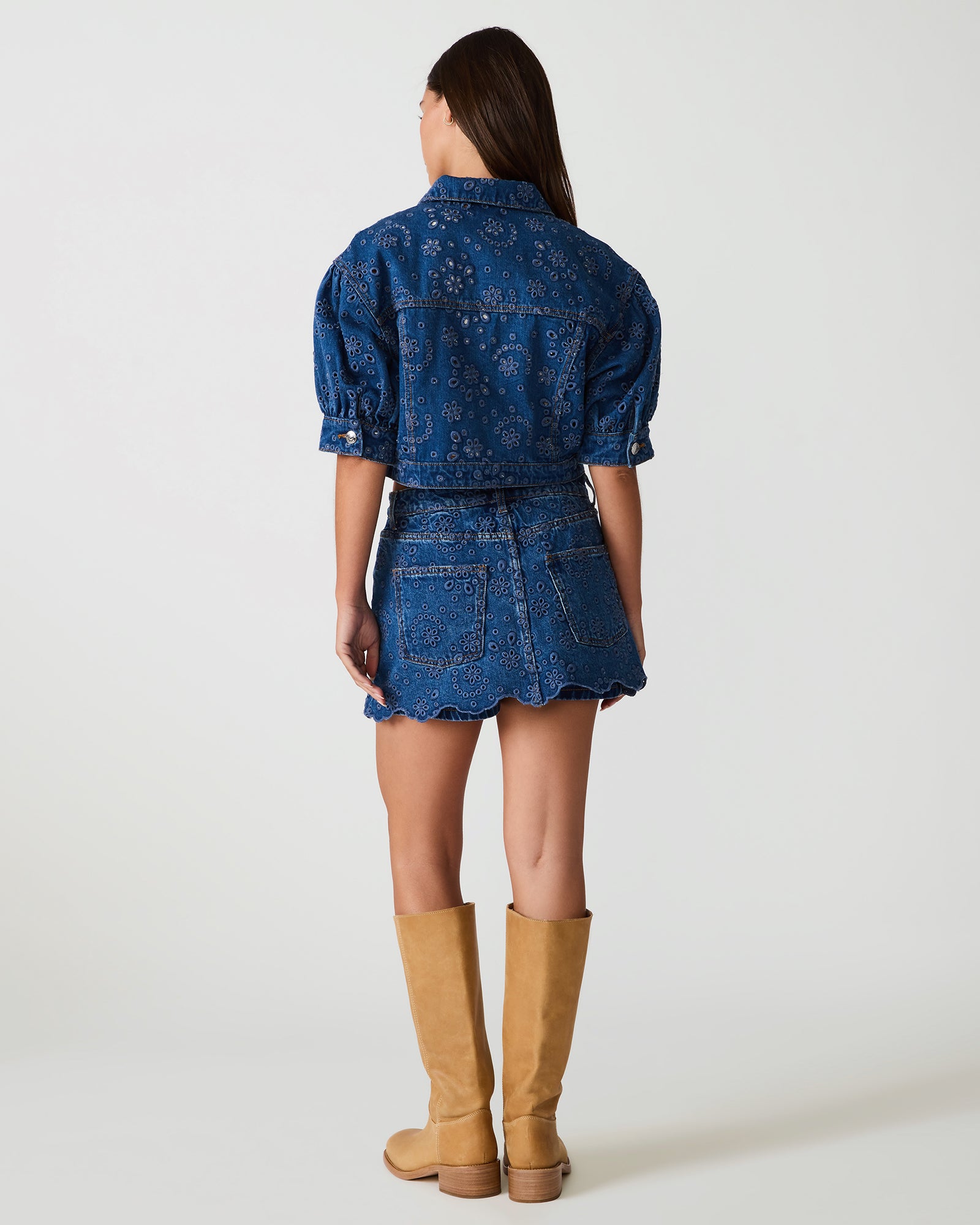 DELILAH SKORT BLUE DEPTHS - view 5