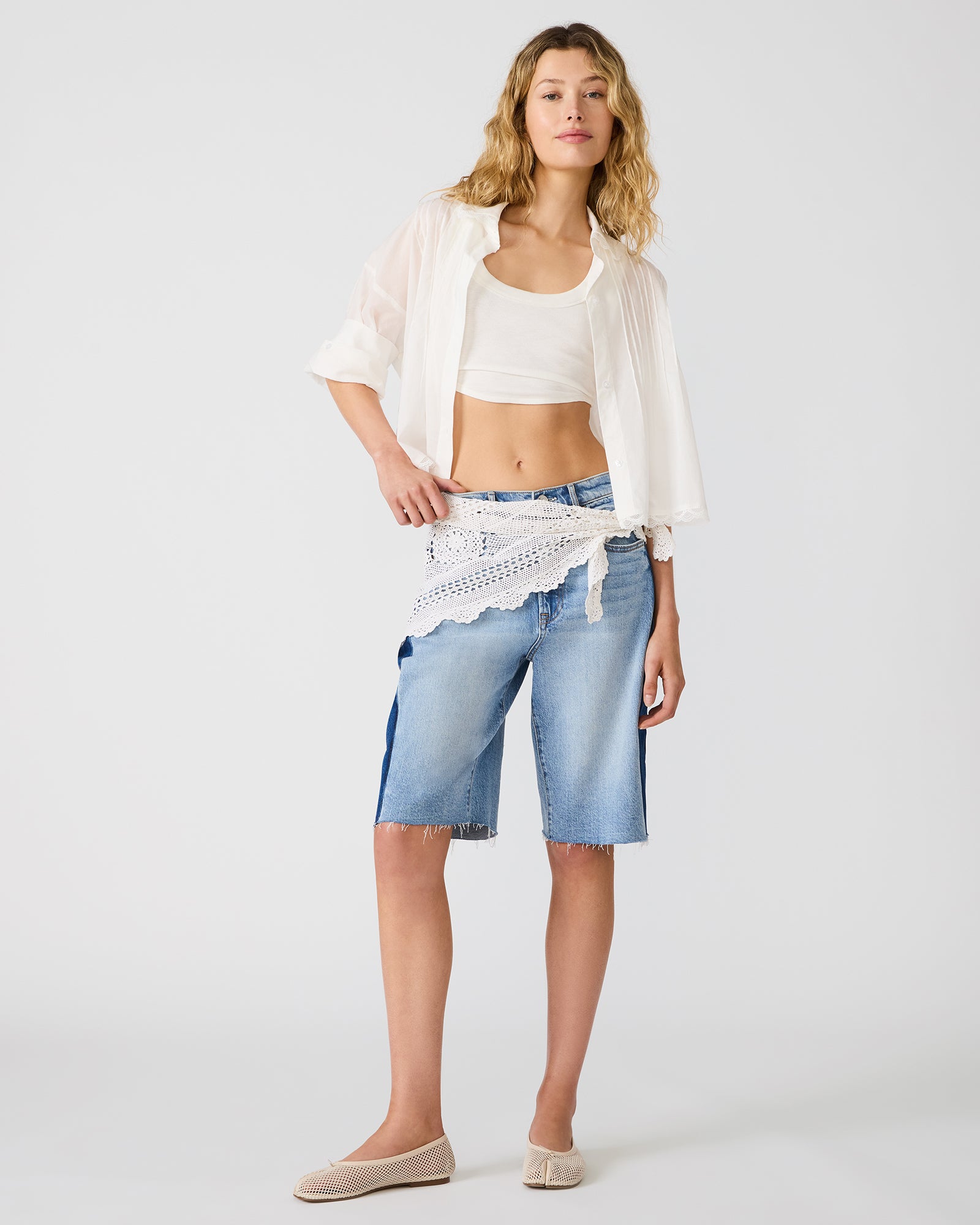 SUTTEN SHORT STORM BLUE - view 2