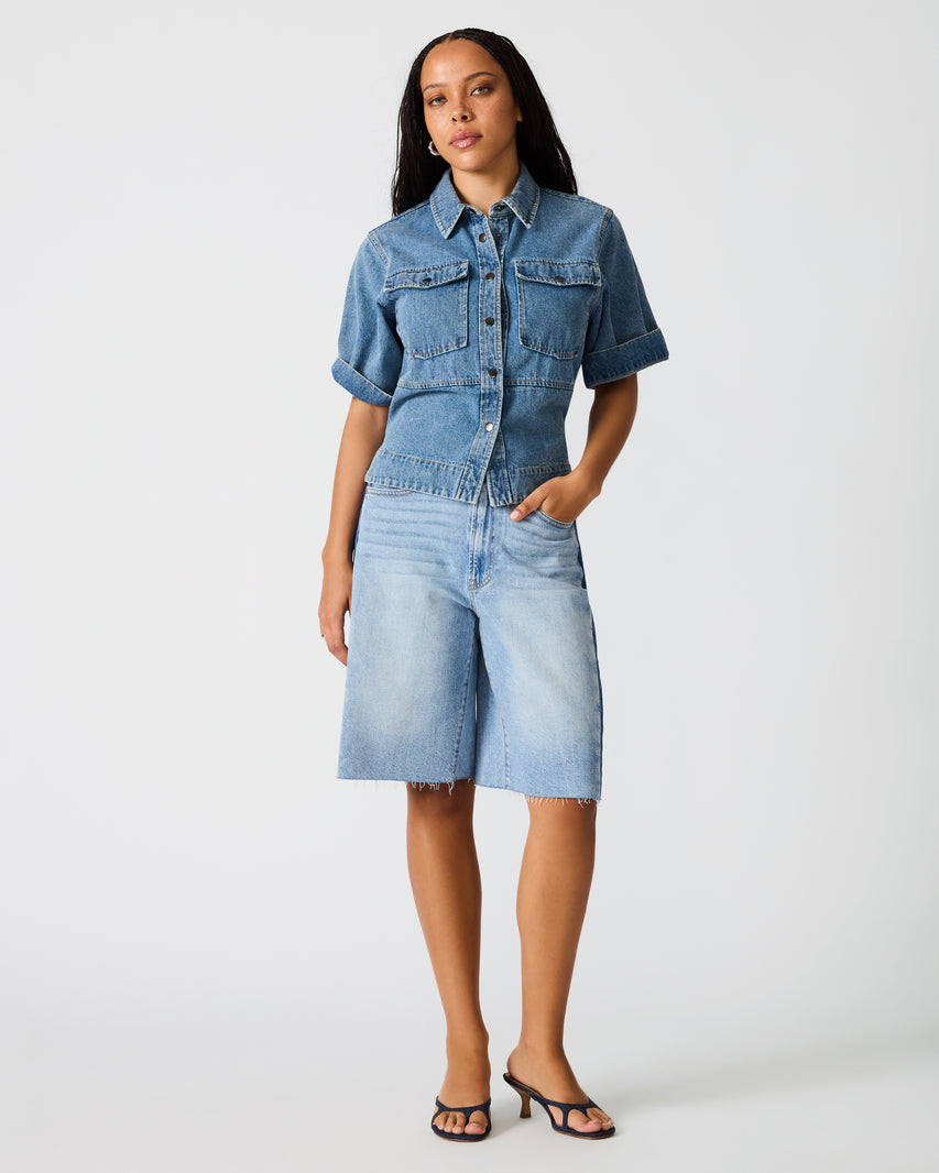 SUTTEN SHORT STORM BLUE - view 6