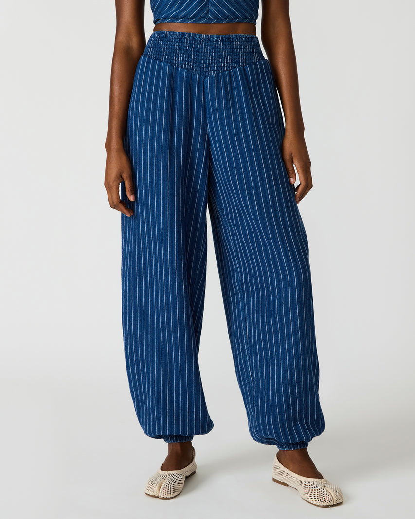 TILLIE PANT MIXED INDIGO - view 2