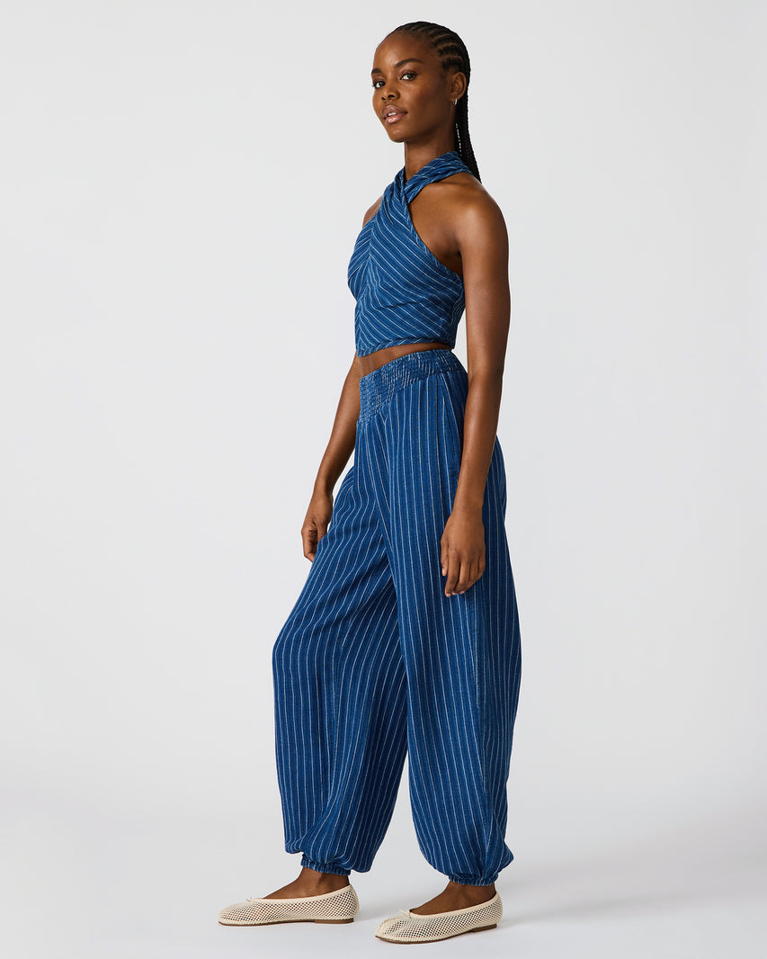 TILLIE PANT MIXED INDIGO - view 3
