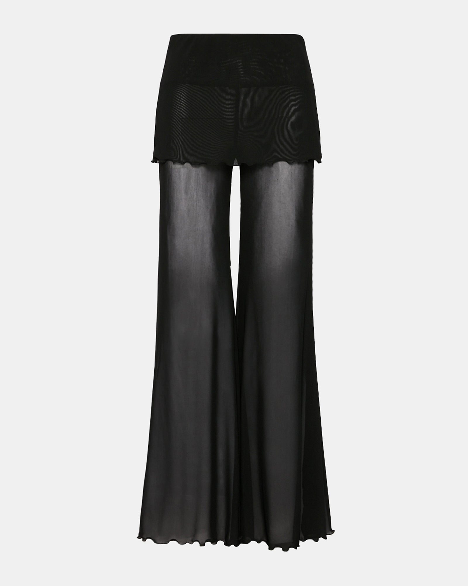 VEADA KNIT PANTS BLACK - view 6