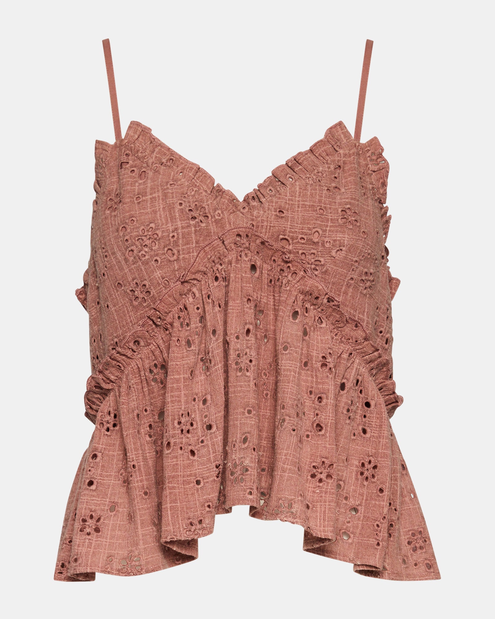 BRYNA TOP BURNT CORAL - view 8