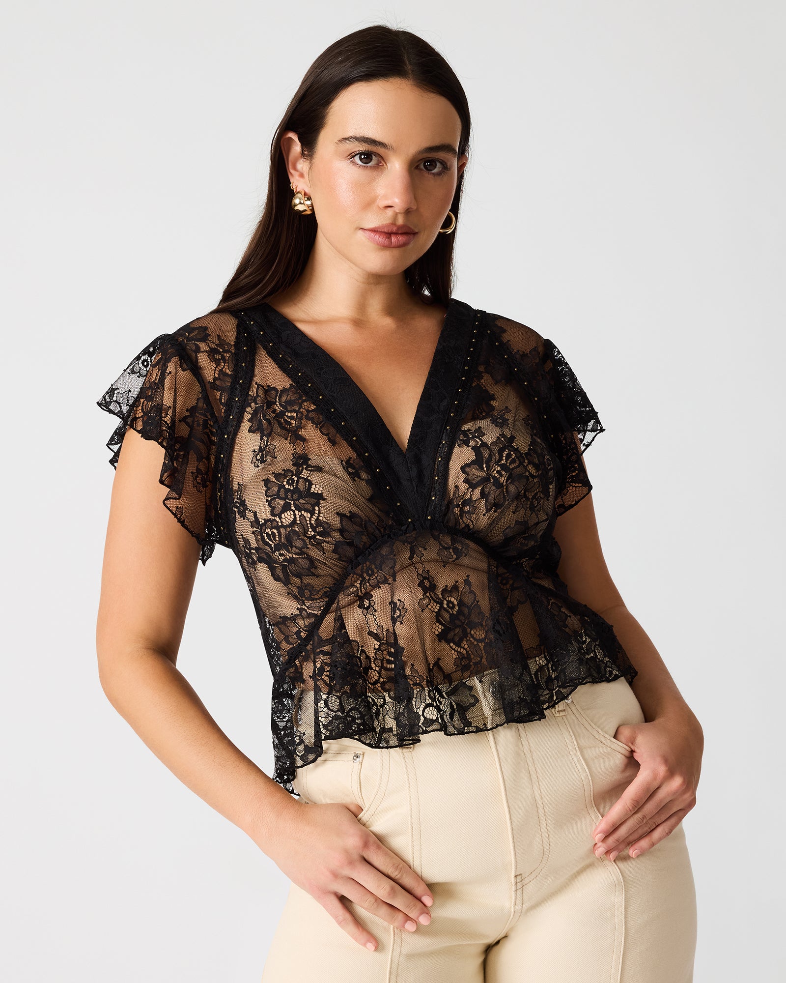 LEYLA TOP BLACK - view 5