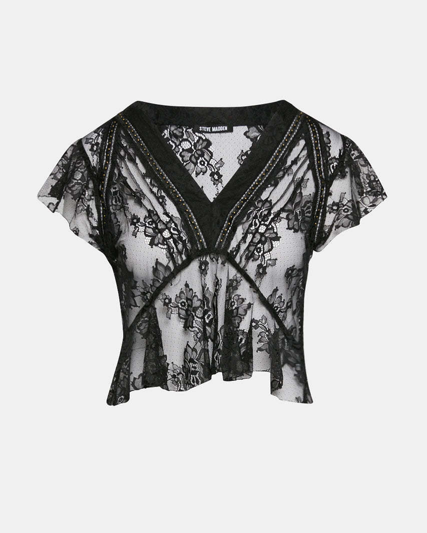 LEYLA TOP BLACK - view 11