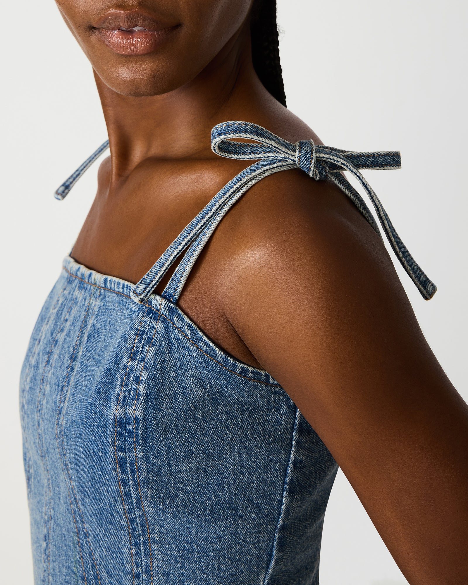 MEAGHAN TOP BLUE HEATHER - view 4