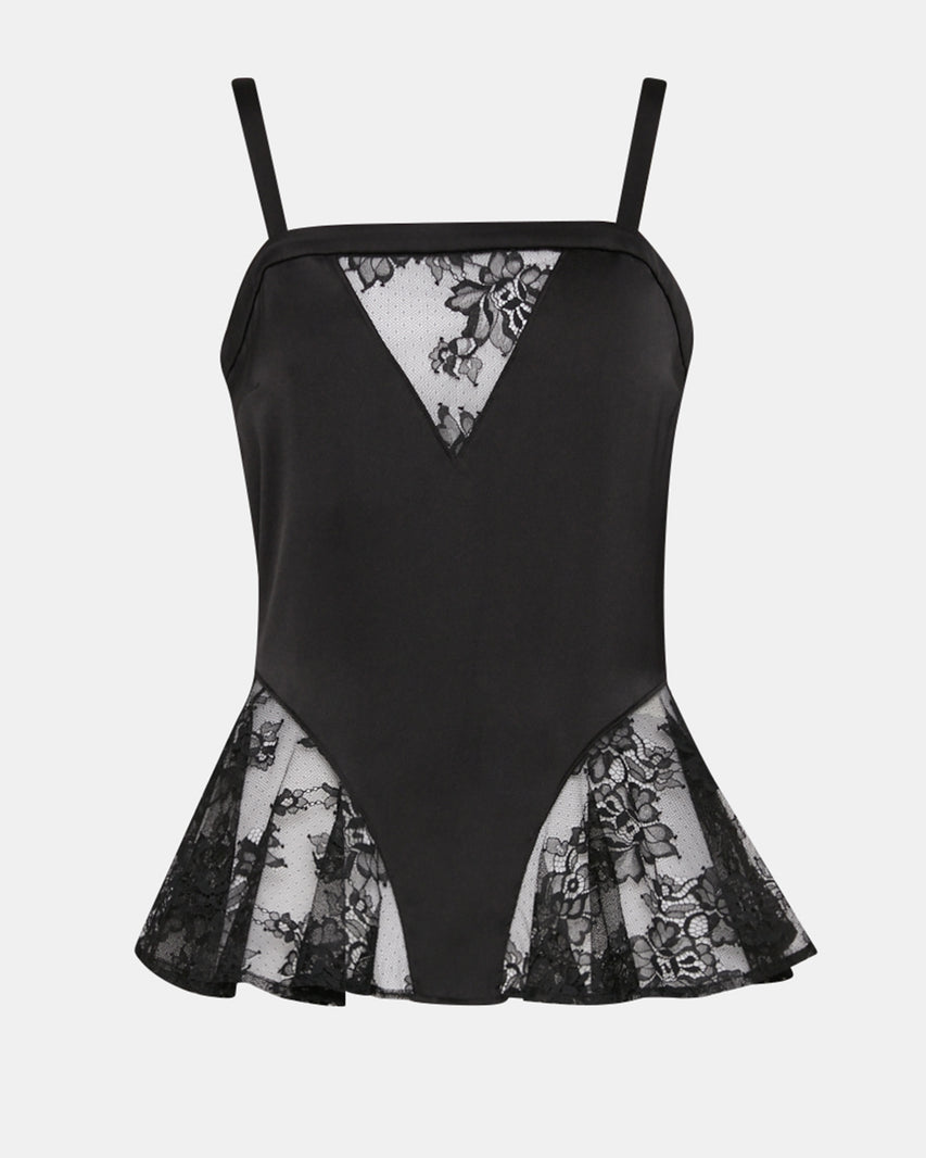 LEONORAH TOP BLACK - view 12