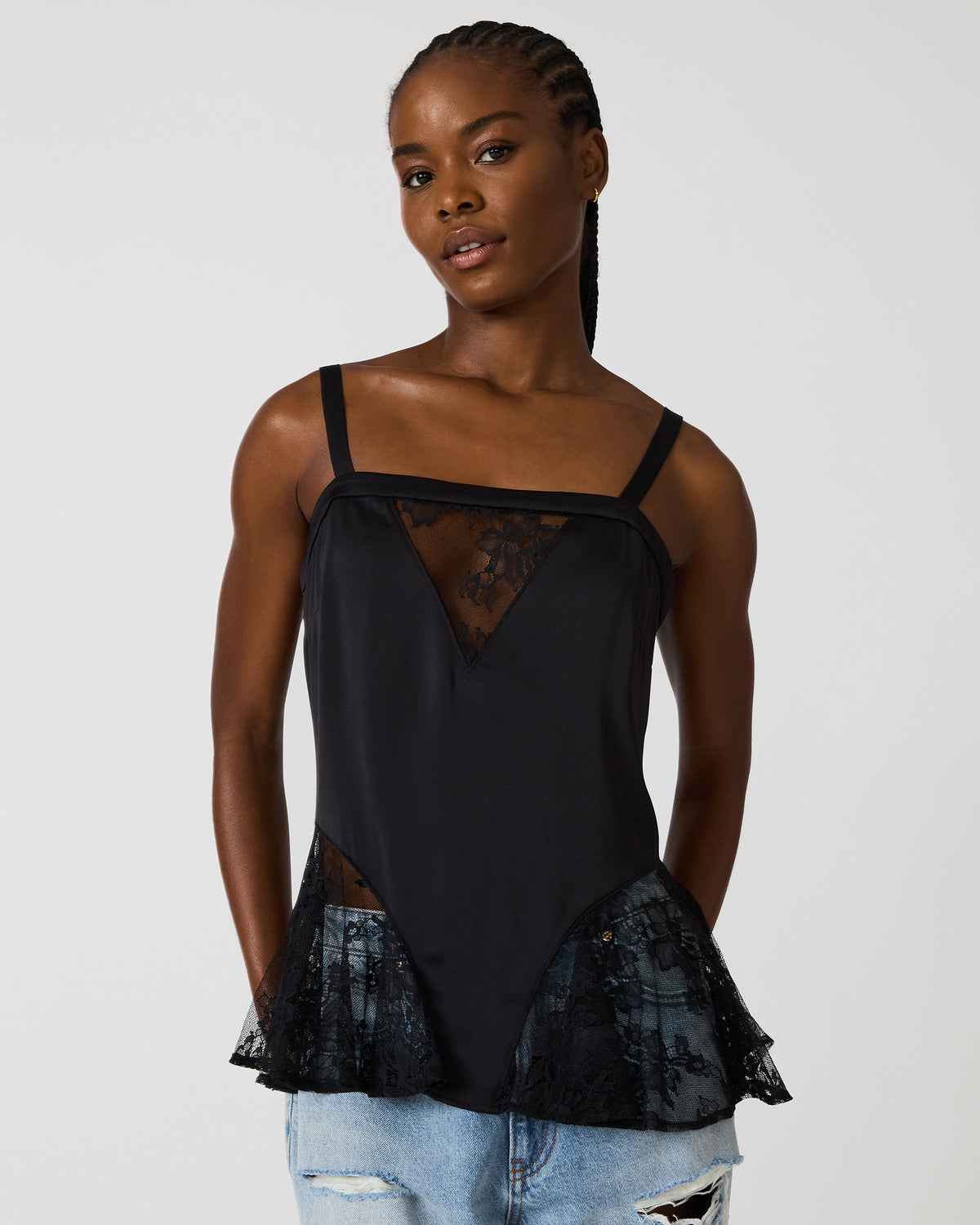 LEONORAH TOP BLACK - view 2