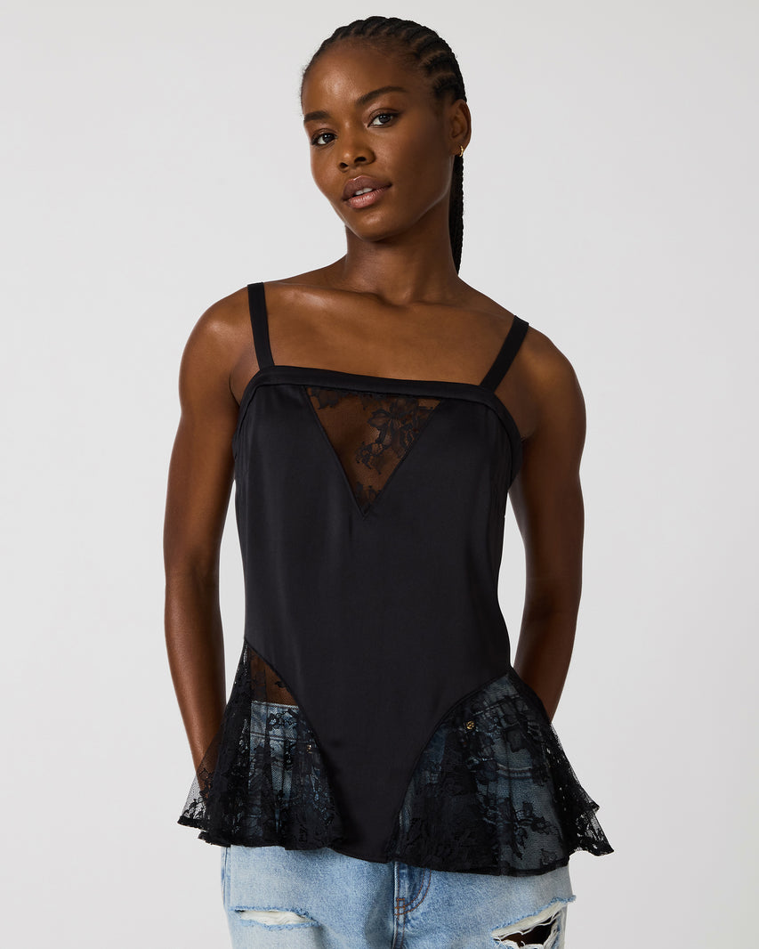 LEONORAH TOP BLACK - view 2