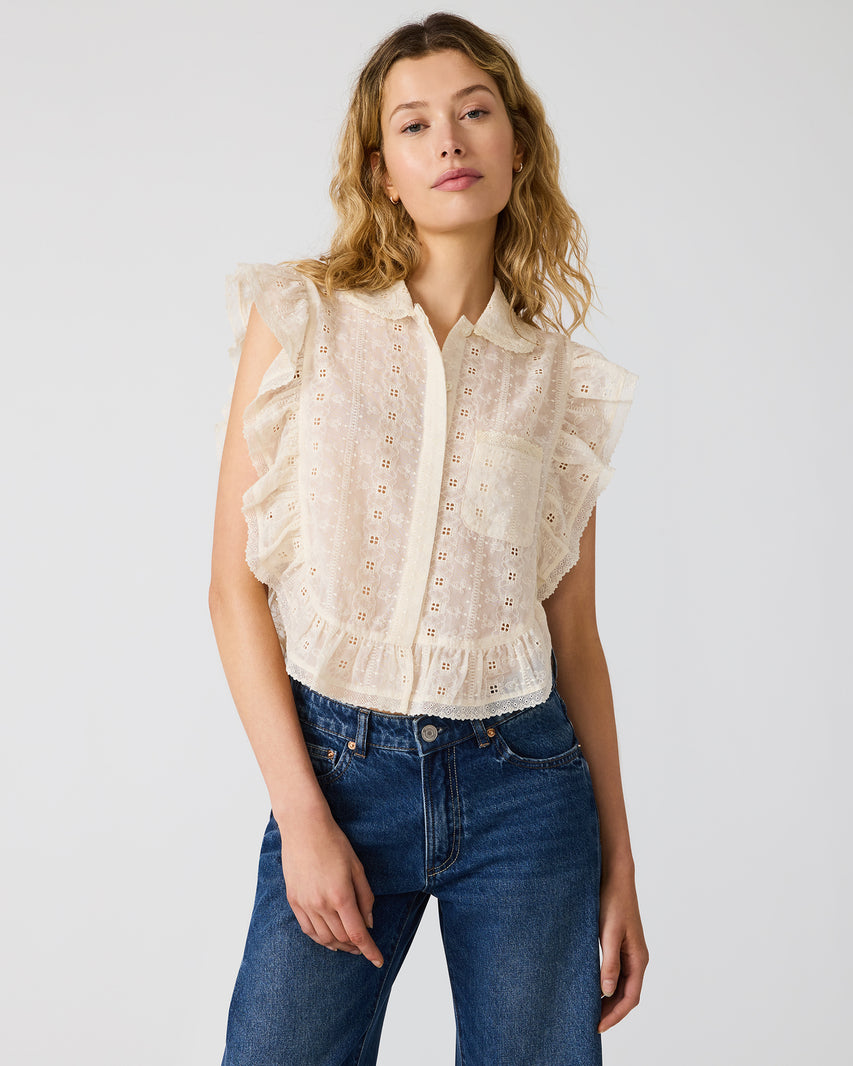 ADELINE TOP NATURAL - view 2