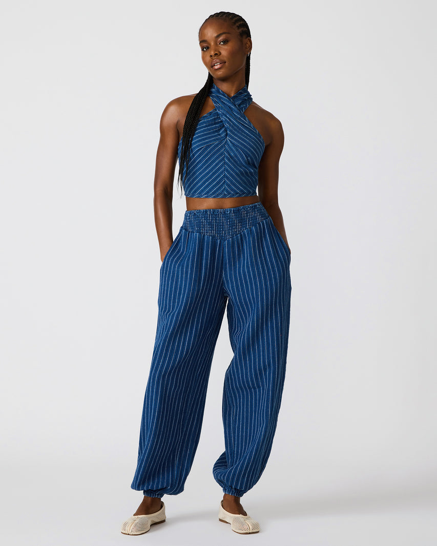 WINNIE TOP MIXED INDIGO - view 2
