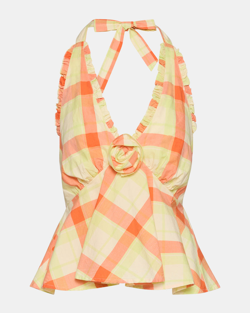 TANIA TOP PLAID - view 7