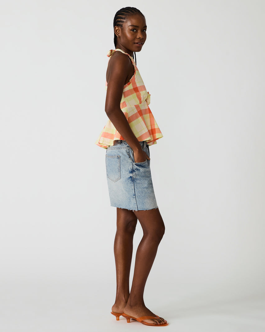 TANIA TOP PLAID - view 3
