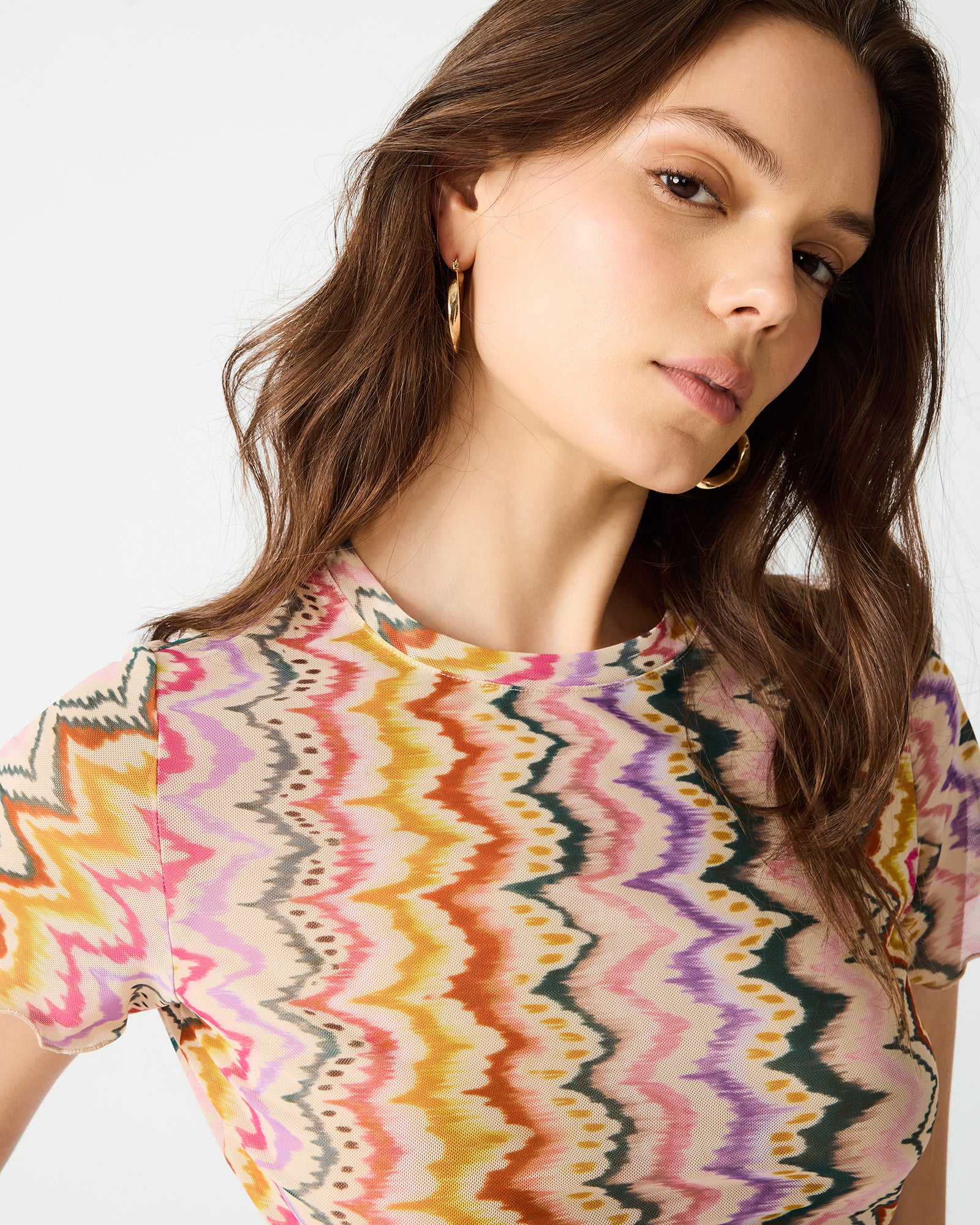 LARKE KNIT TOP RAINBOW VISION - view 3