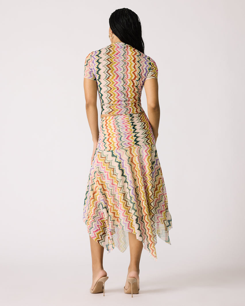 LARKE KNIT TOP RAINBOW VISION - view 10