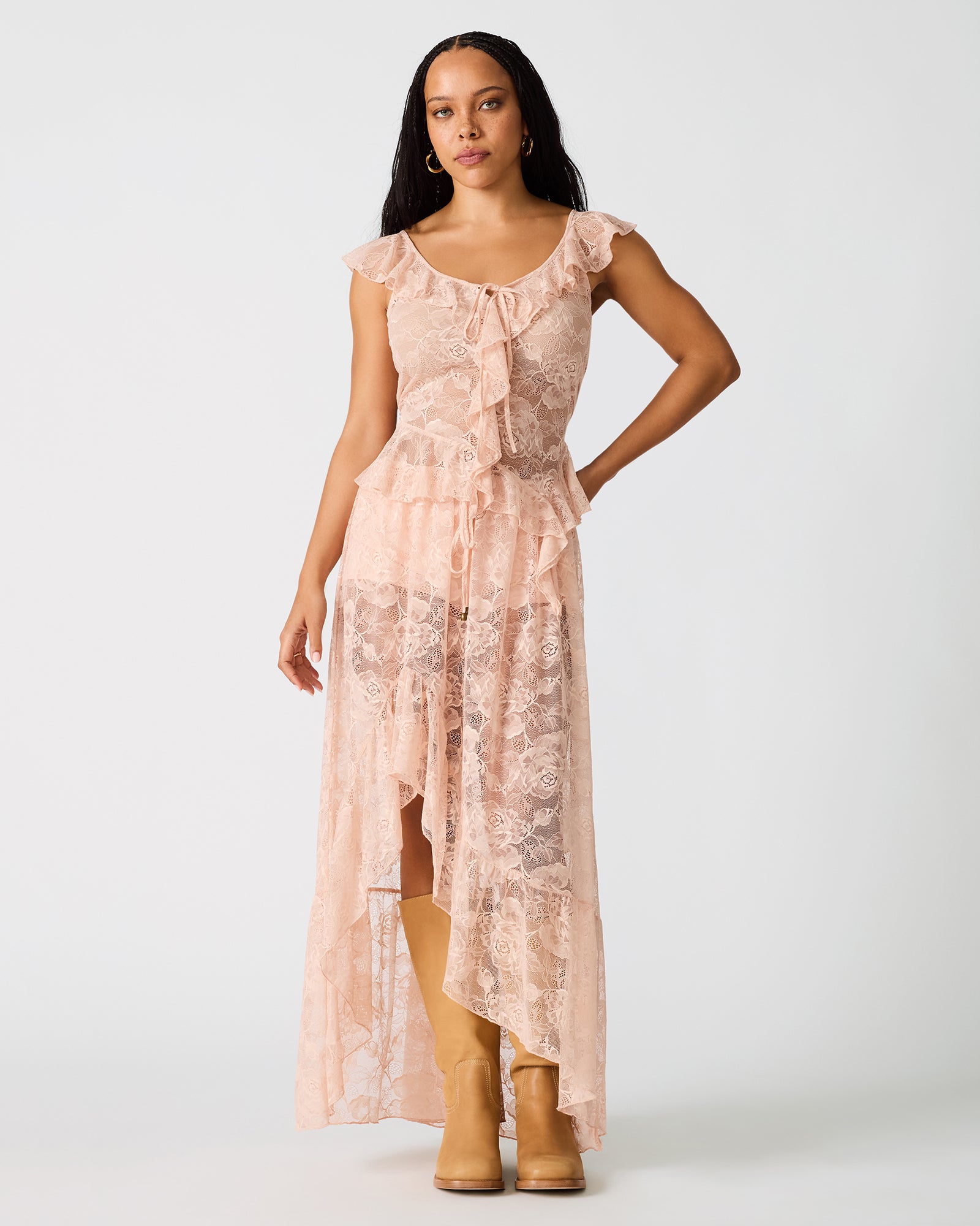 KASEY KNIT TOP ENGLISH ROSE - view 6
