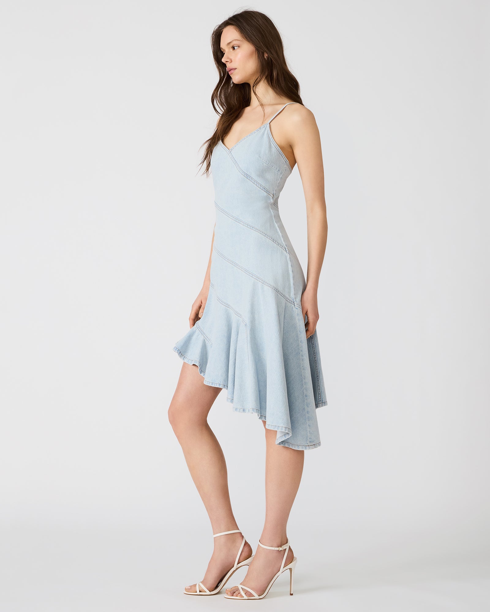 Steve Madden Women's Sleeveless Ellis Dress - Hazey Blue