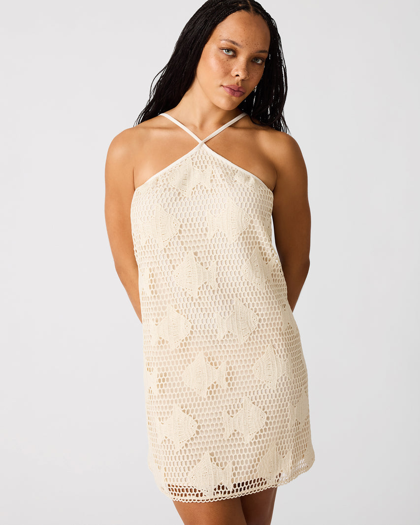 PETUNIA DRESS IVORY - view 7
