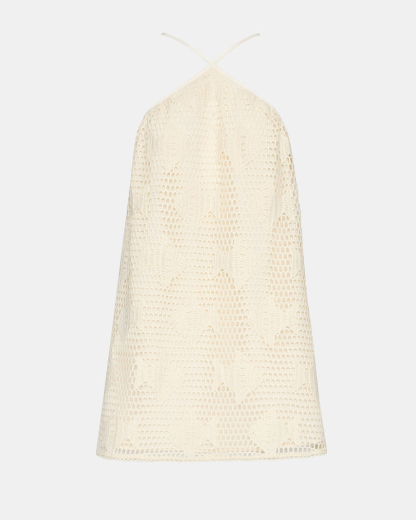 PETUNIA DRESS IVORY - view 10