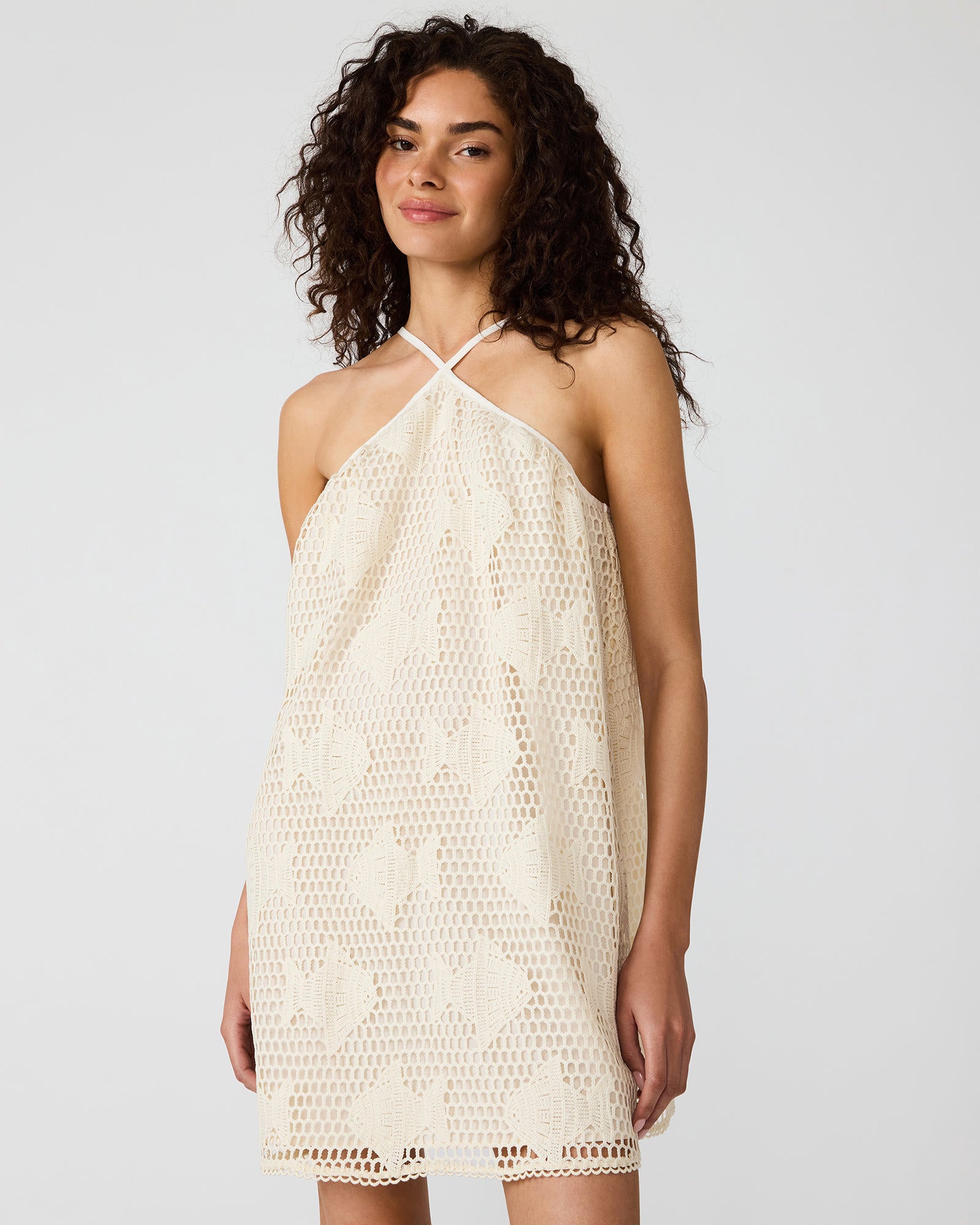 PETUNIA DRESS IVORY - view 3