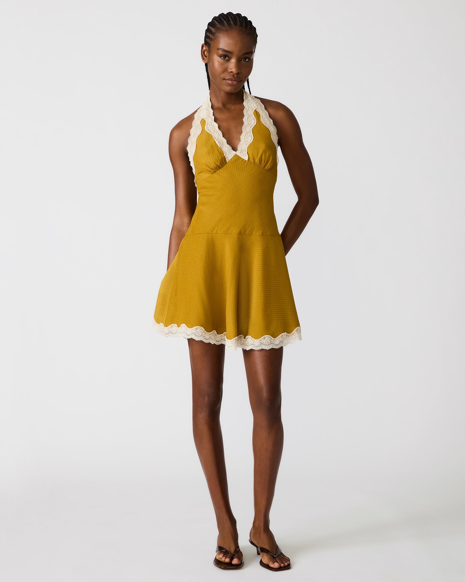 Steve Madden Liza Dress in Green