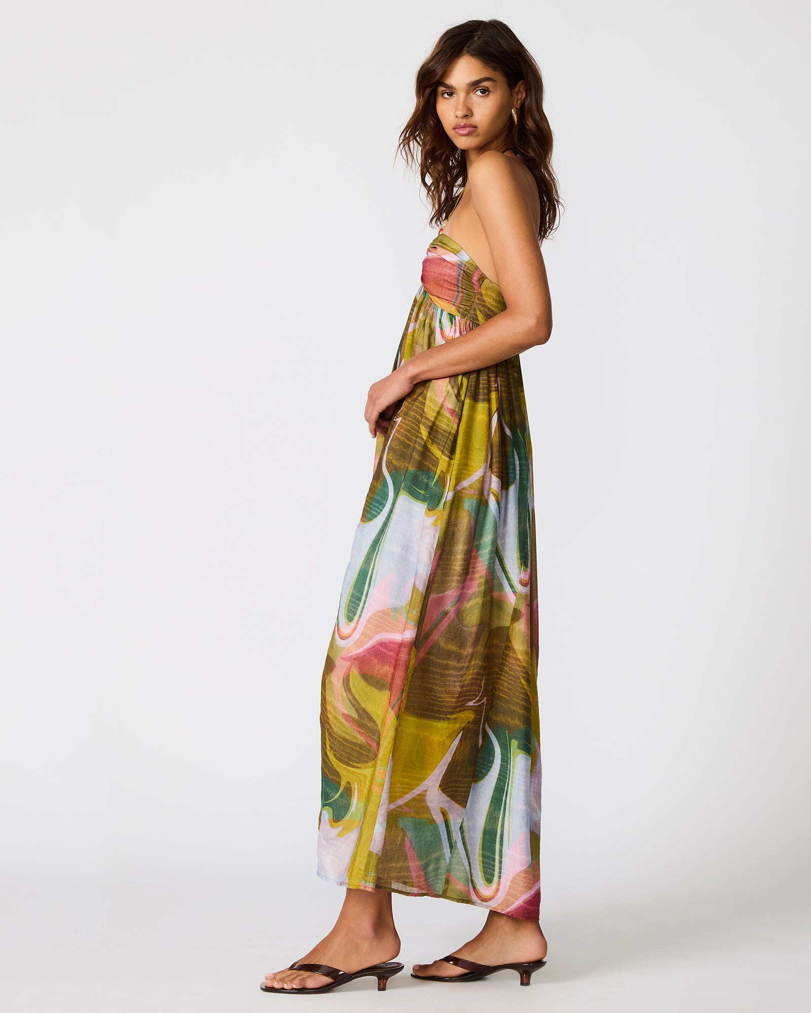 YAZMINA DRESS MARBLE - view 3