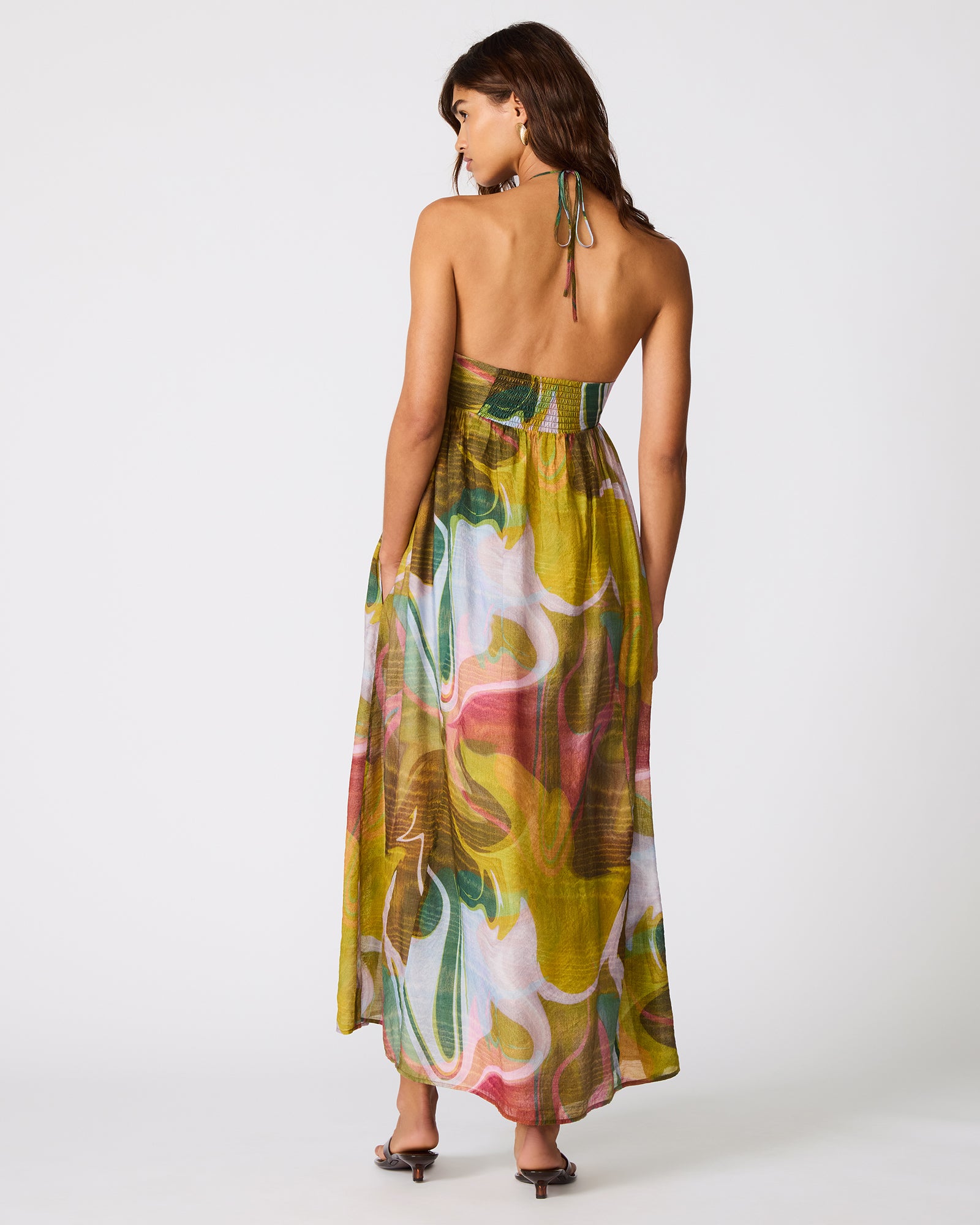 YAZMINA DRESS MARBLE - view 5