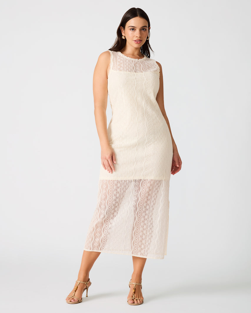 NYSSA DRESS IVORY - view 6