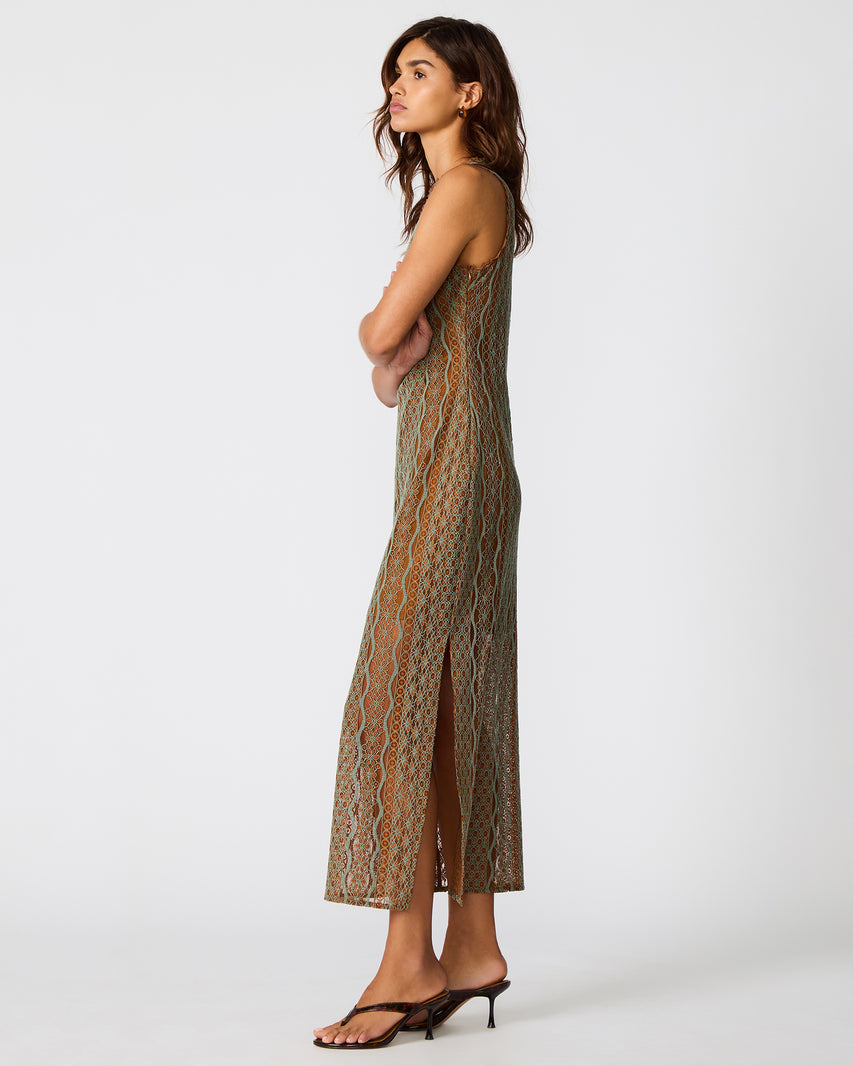 NYSSA DRESS RUST MULTI - view 3