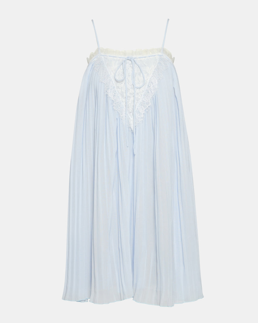 HELLEN DRESS BLUE ICE - view 6