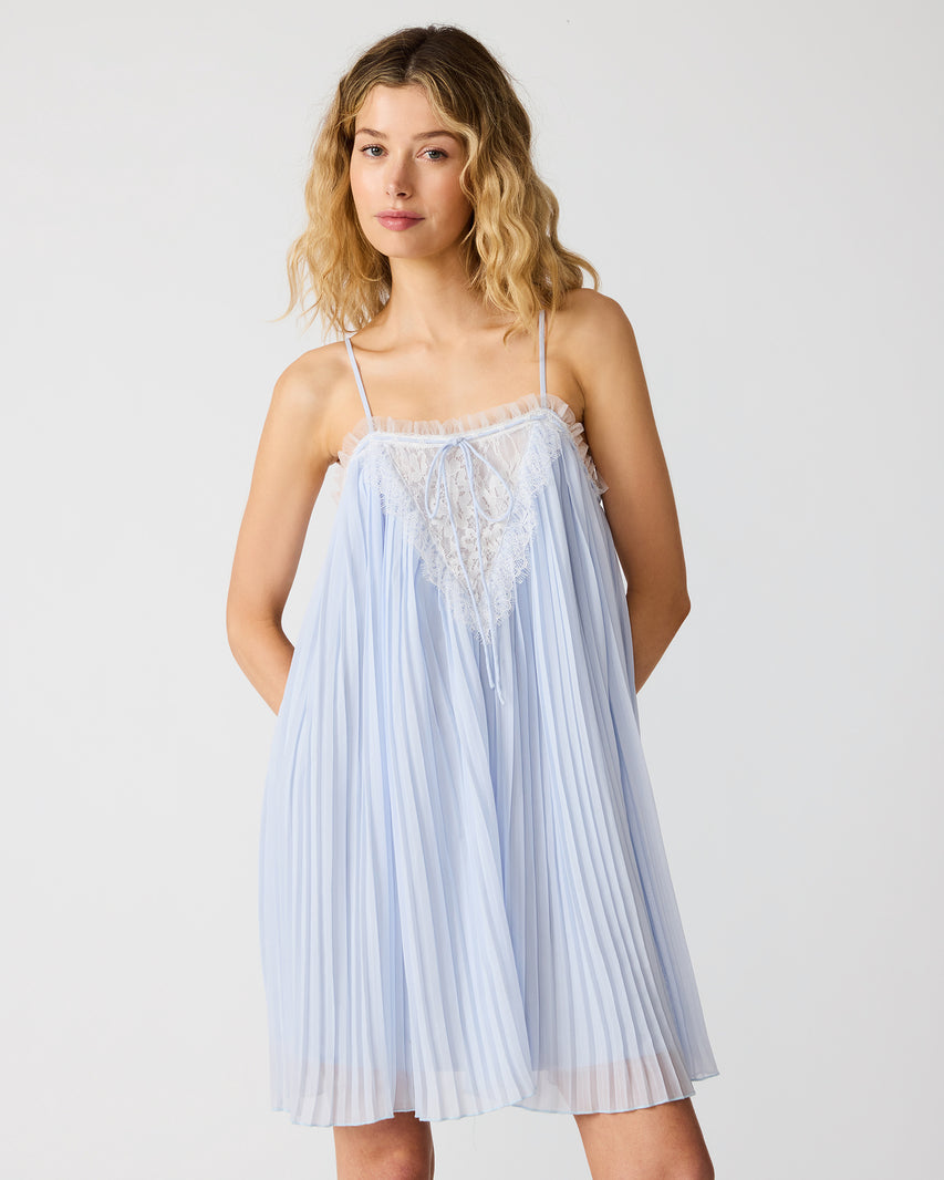HELLEN DRESS BLUE ICE - view 2