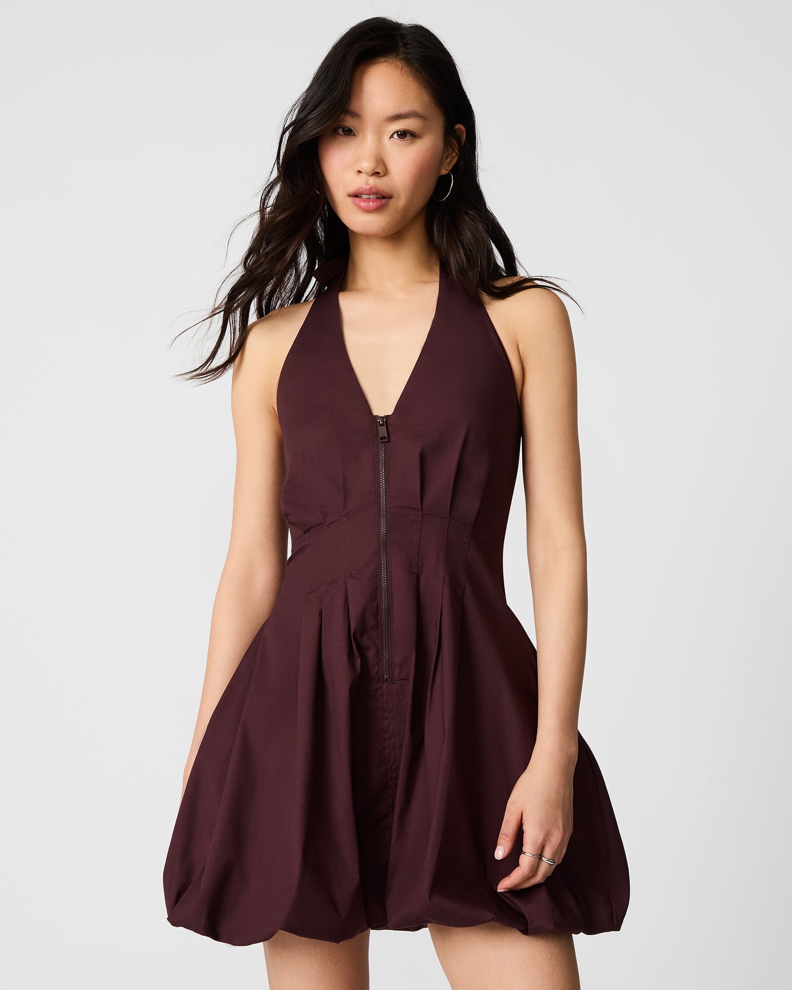 DIANNA DRESS CHOCOLATE - view 2