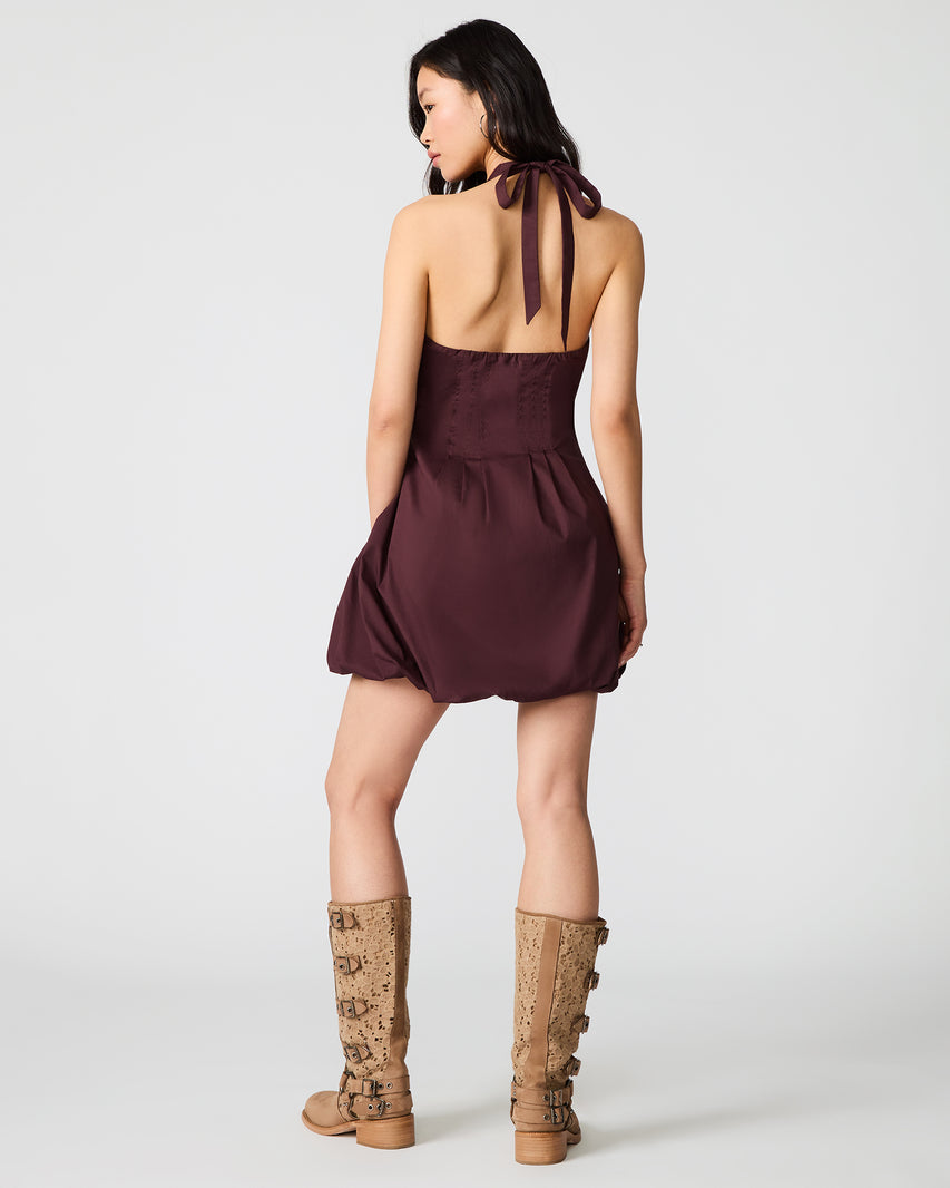 DIANNA DRESS CHOCOLATE - view 5