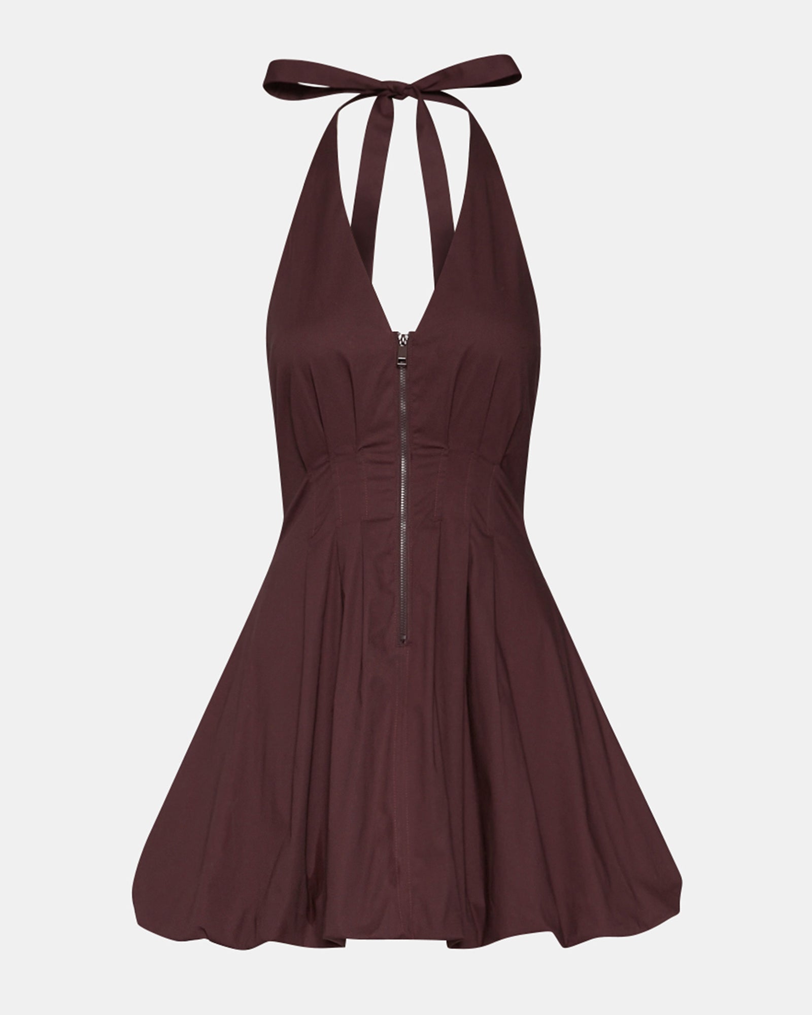 DIANNA DRESS CHOCOLATE - view 6