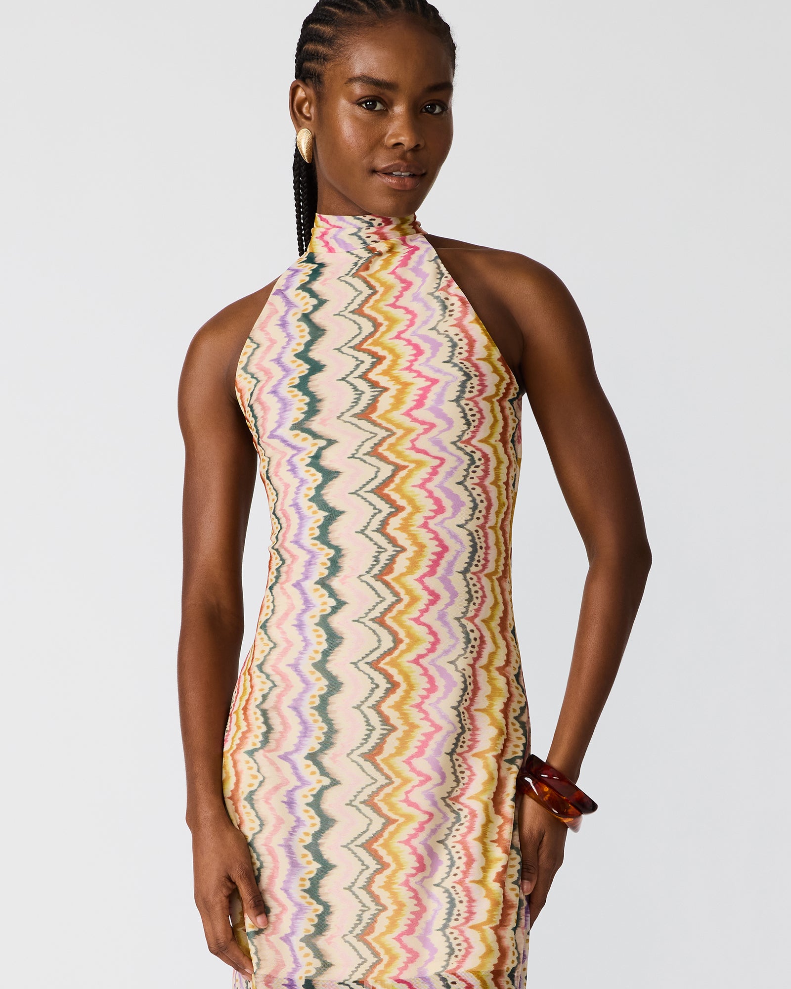 LAYRA DRESS RAINBOW VISION - view 2