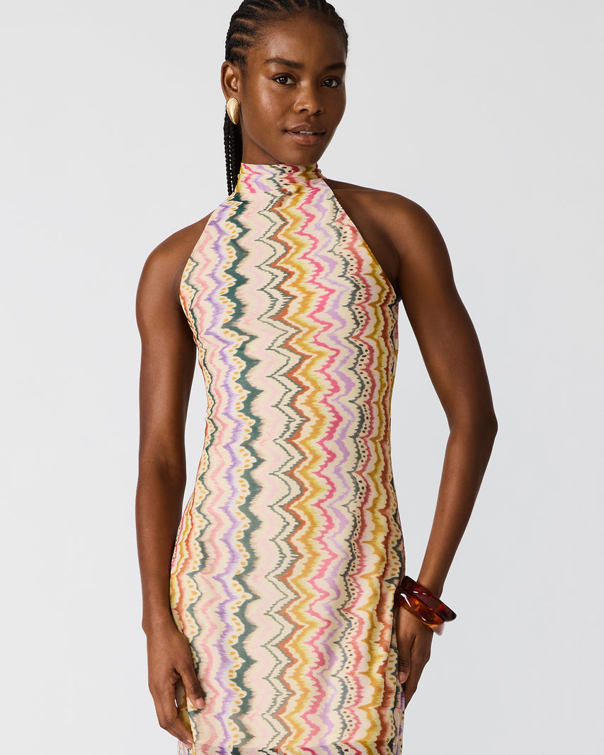 LAYRA DRESS RAINBOW VISION - view 2