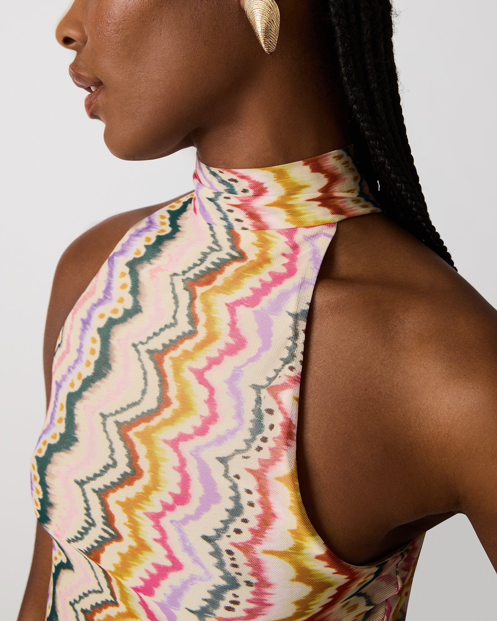 LAYRA DRESS RAINBOW VISION - view 4