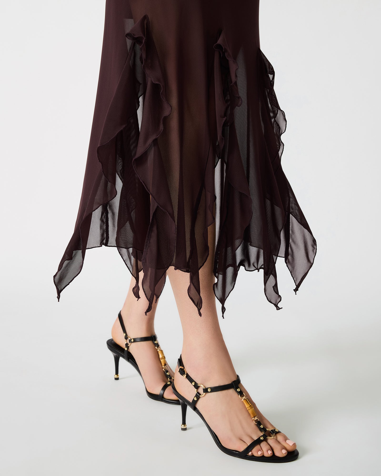MARIANE DRESS CHOCOLATE - view 5