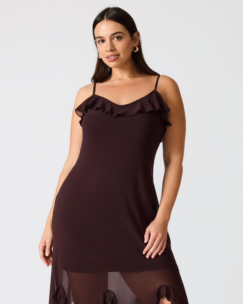 MARIANE DRESS CHOCOLATE - view 7