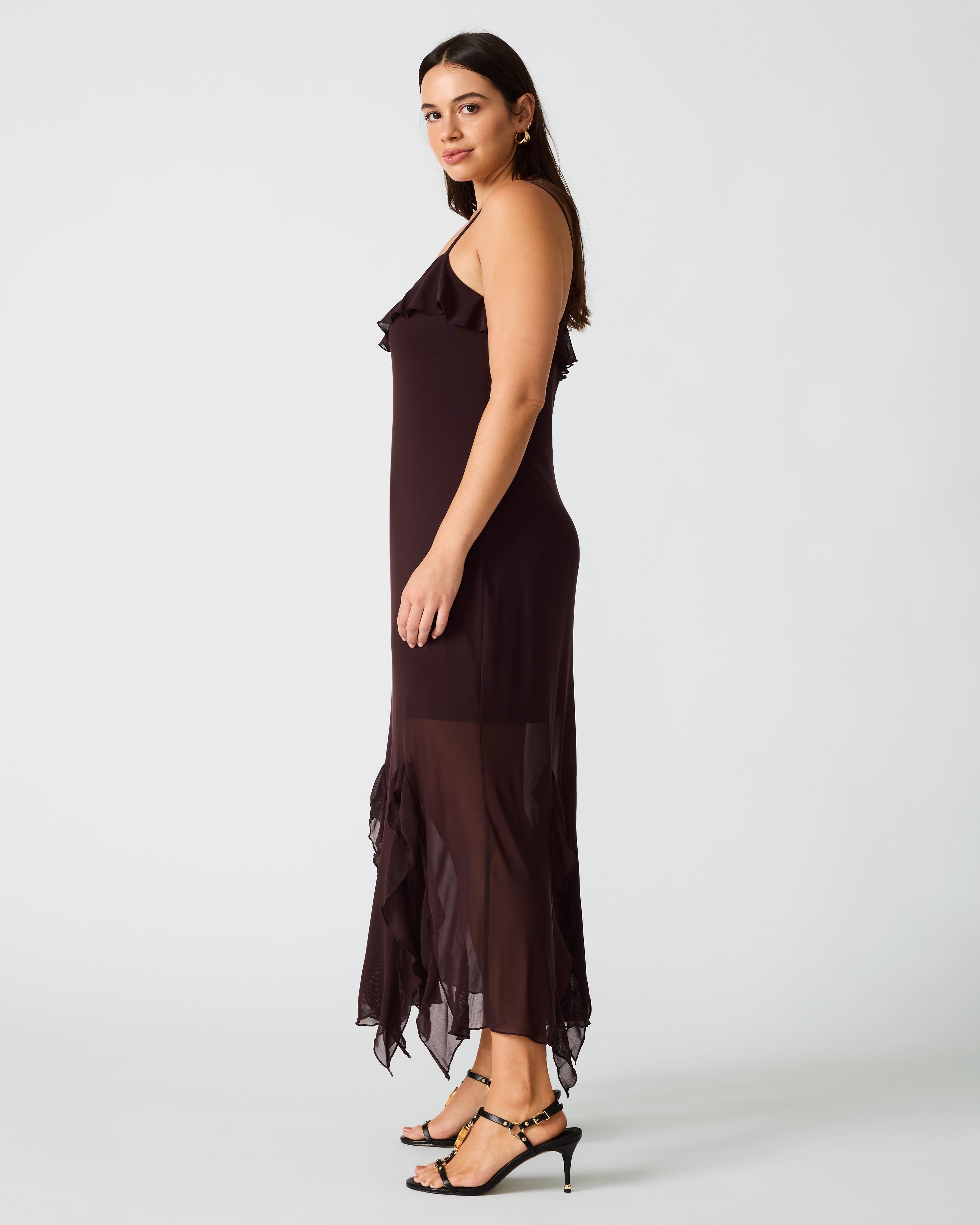 MARIANE DRESS CHOCOLATE - view 8