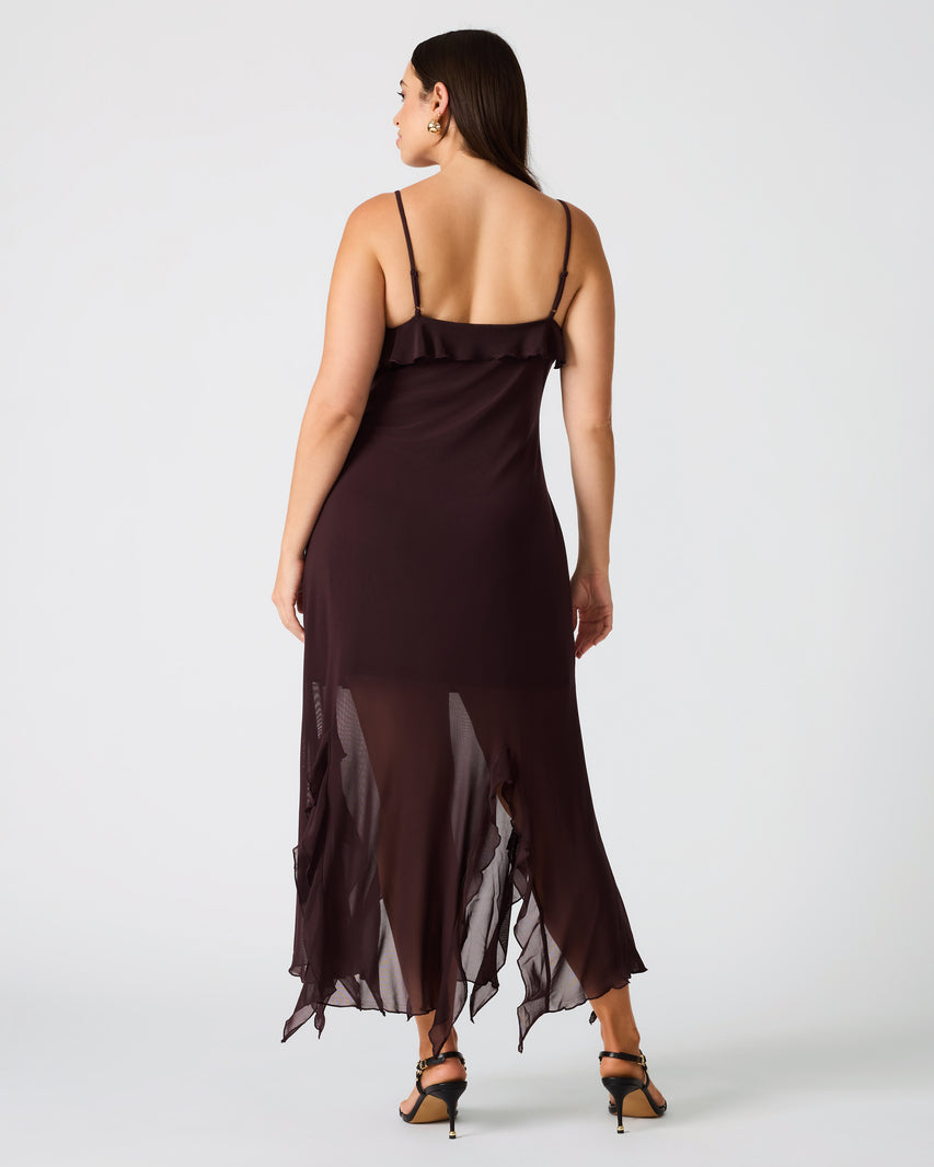 MARIANE DRESS CHOCOLATE - view 9