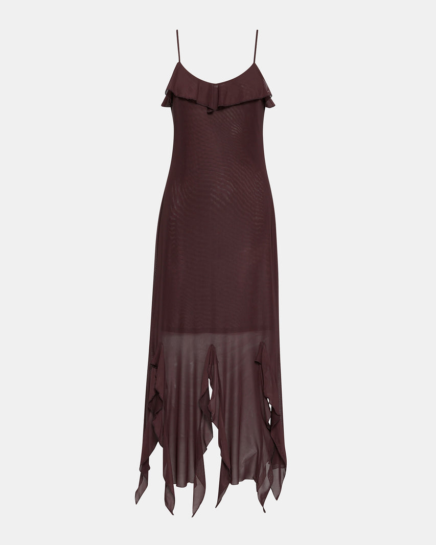 MARIANE DRESS CHOCOLATE - view 6