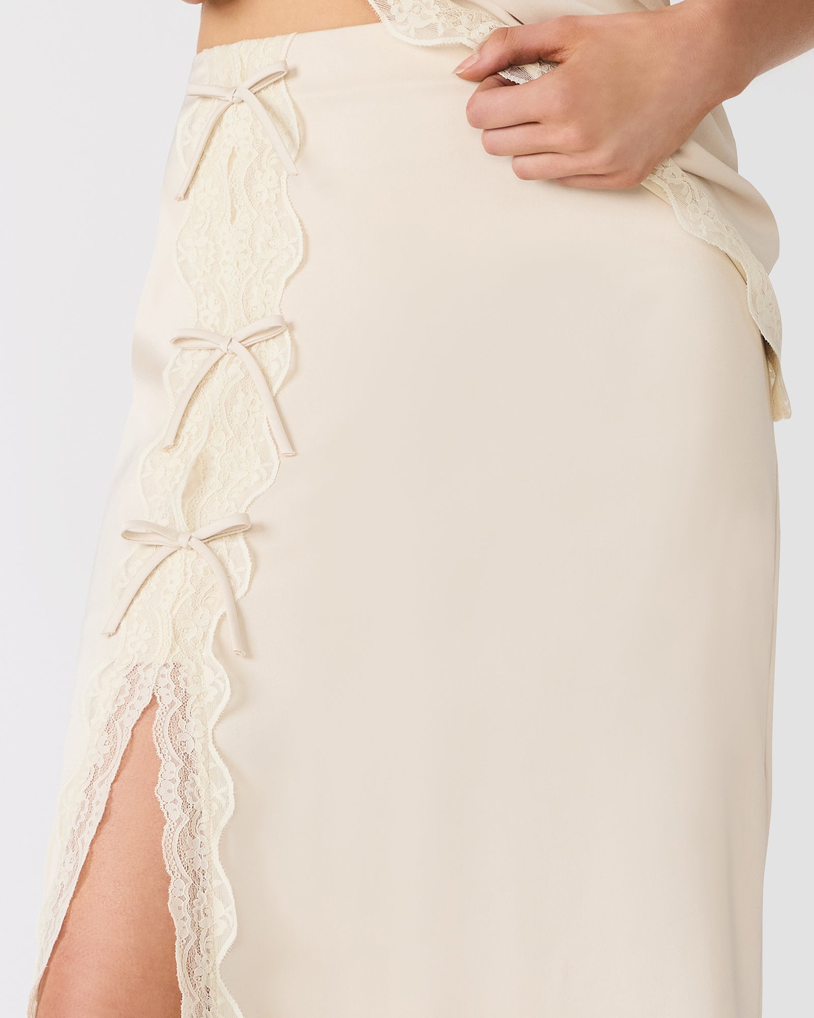 LISSANDRA SKIRT IVORY - view 4