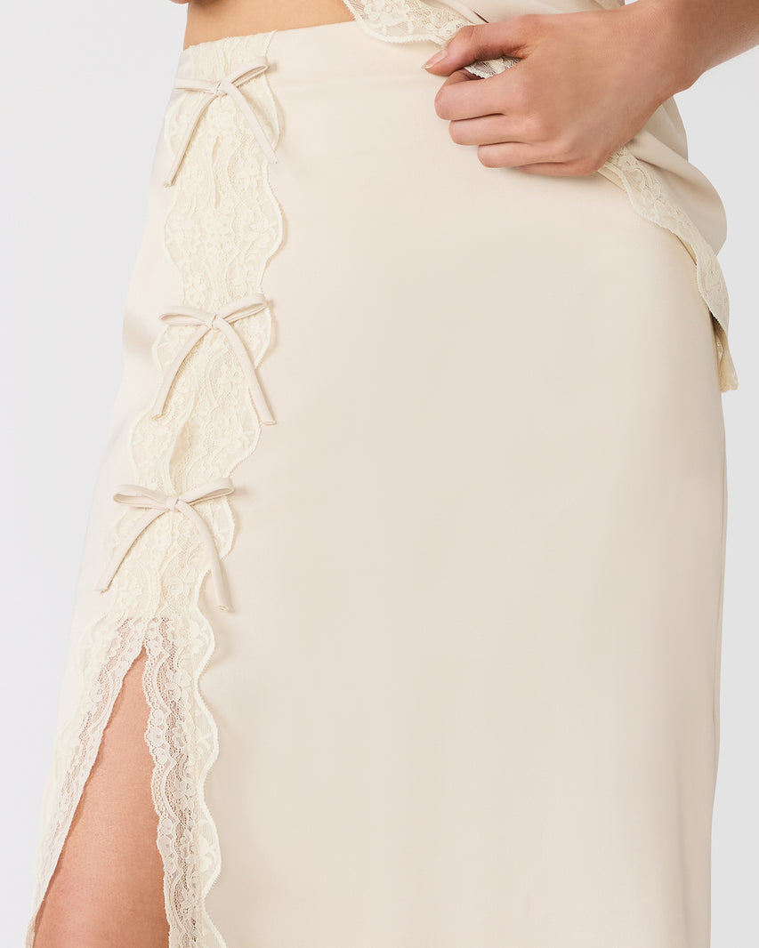 LISSANDRA SKIRT IVORY - view 4